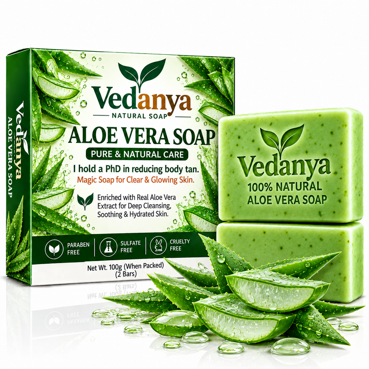 Vedanya Aloe Vera Soap