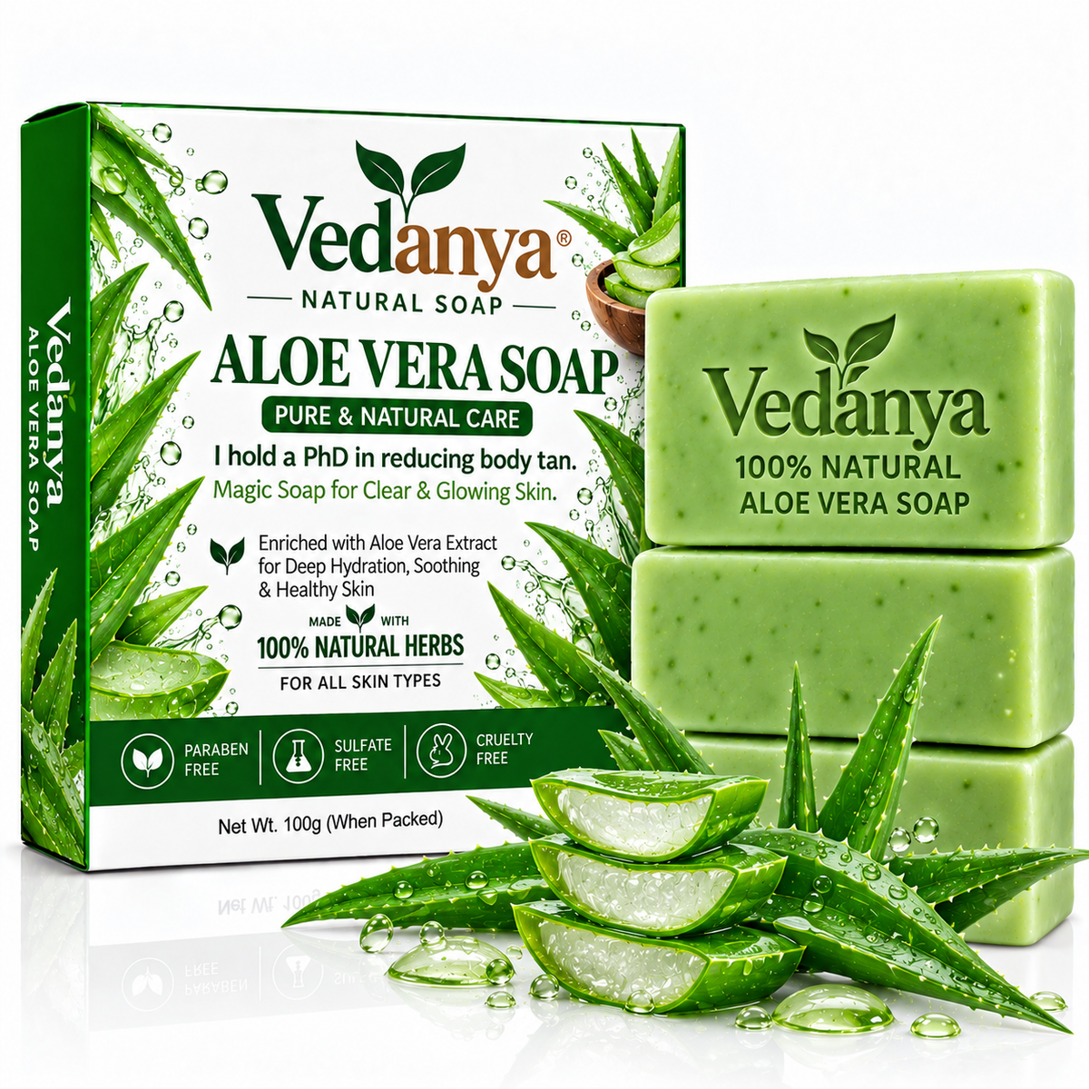 Vedanya Aloe Vera Soap