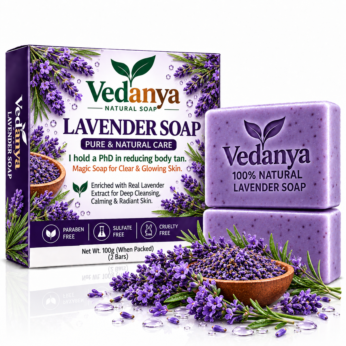 Vedanya Lavender Soap