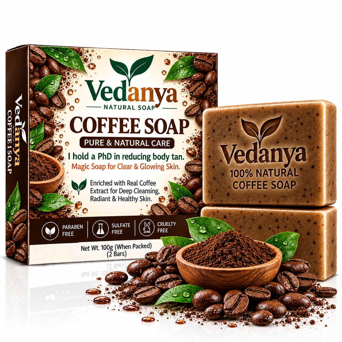 Vedanya Coffee Soap