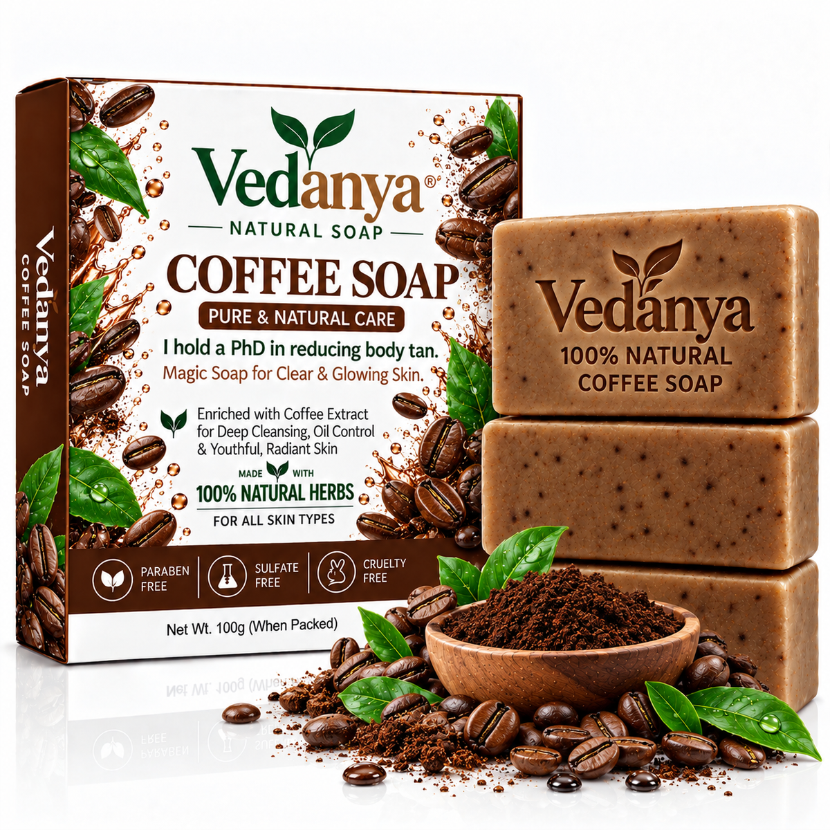 Vedanya Coffee Soap