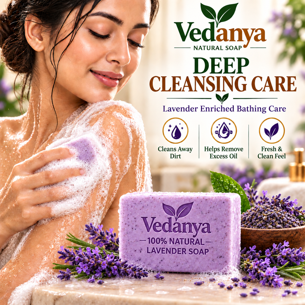 Vedanya Lavender Soap
