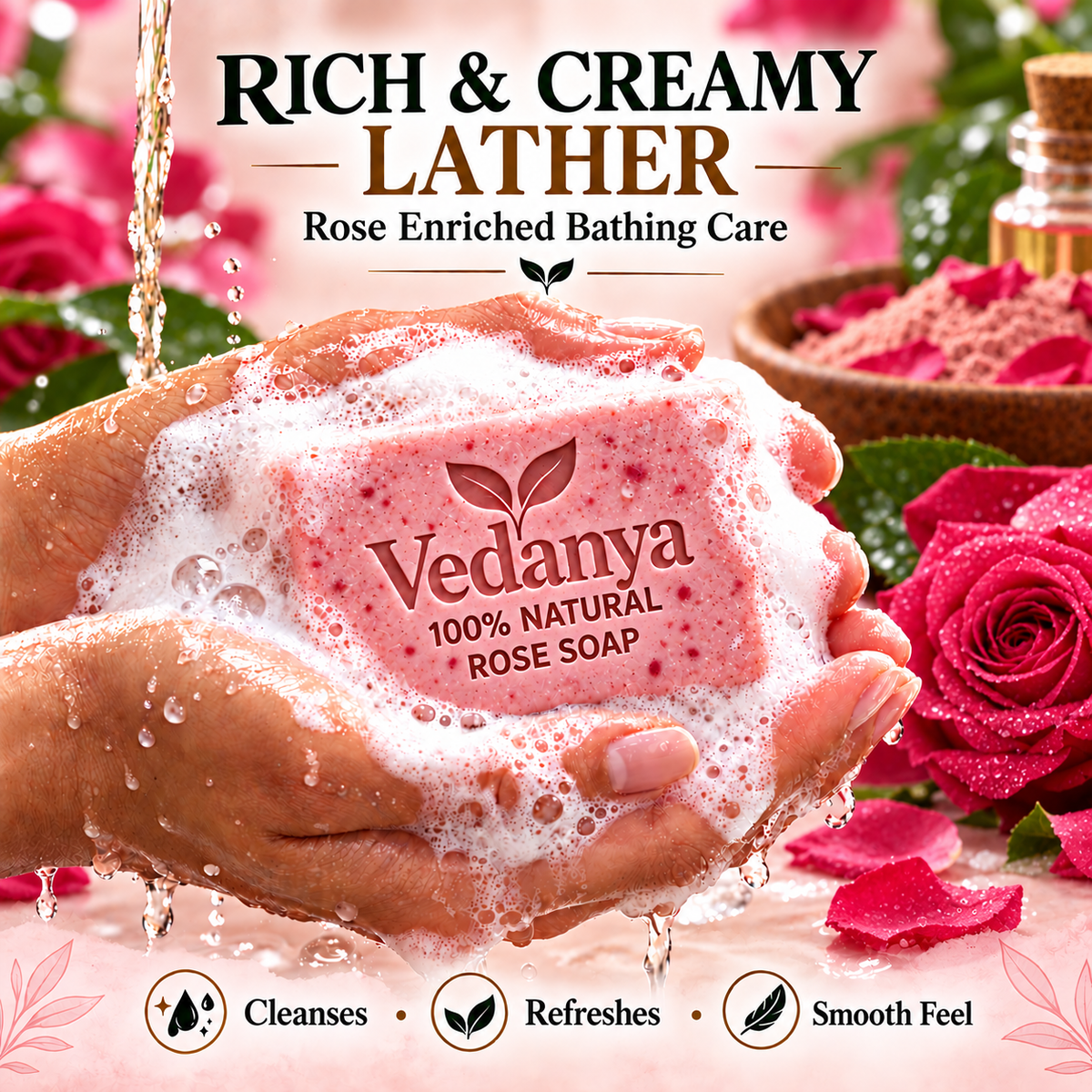 Vedanya Rose Soap