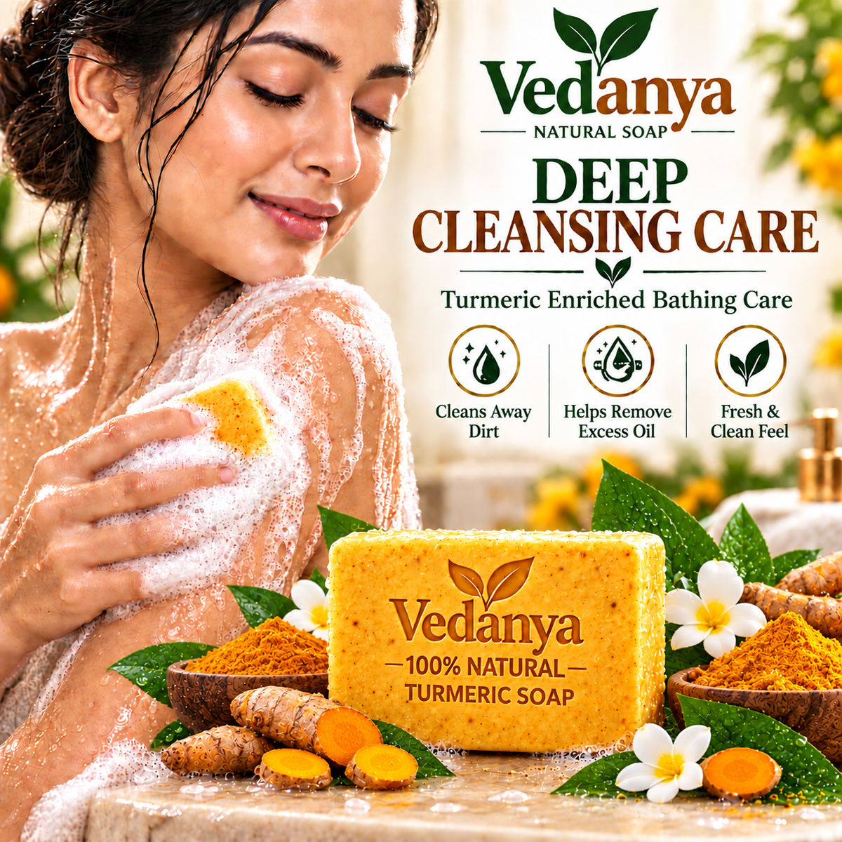Vedanya Turmeric Soap