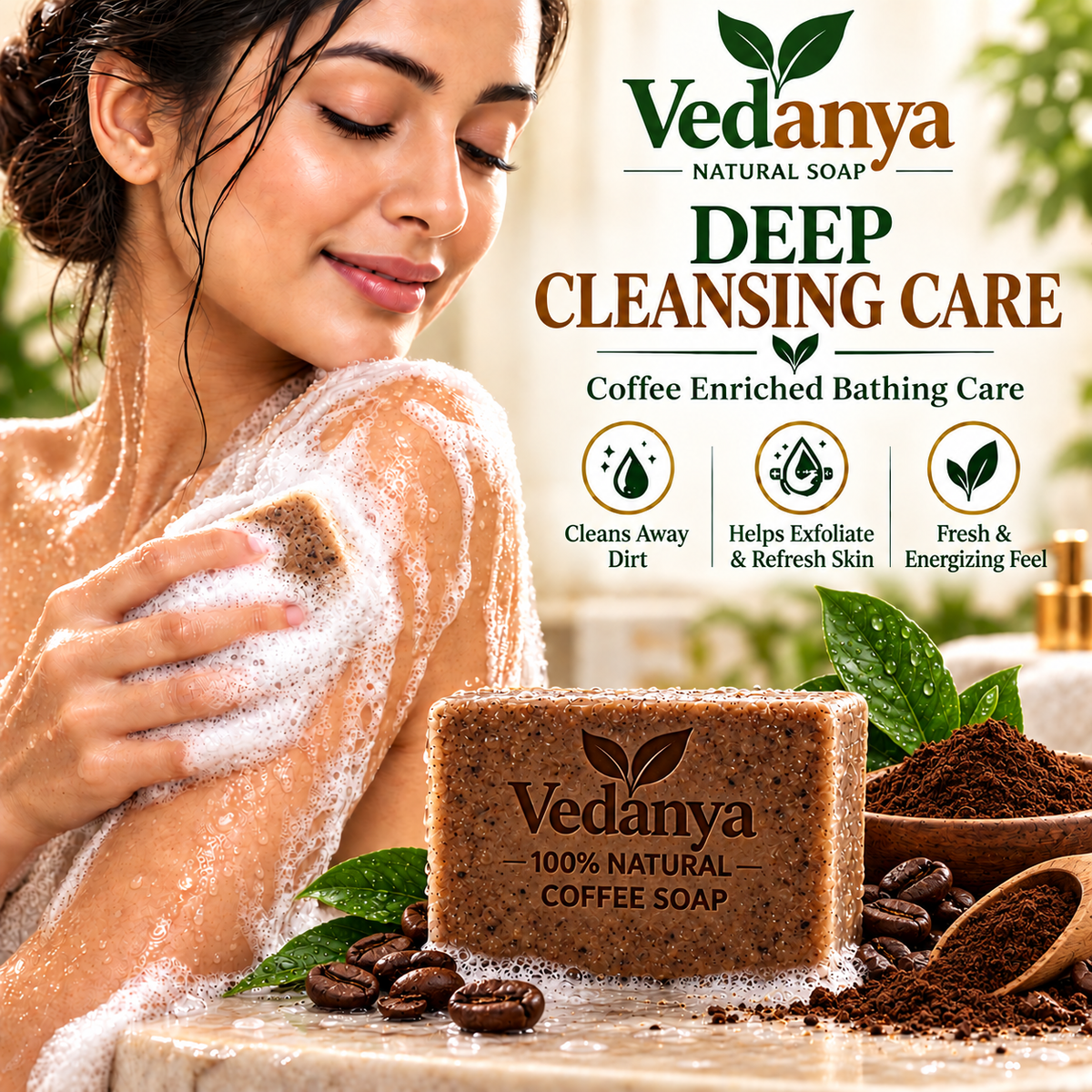 Vedanya Coffee Soap