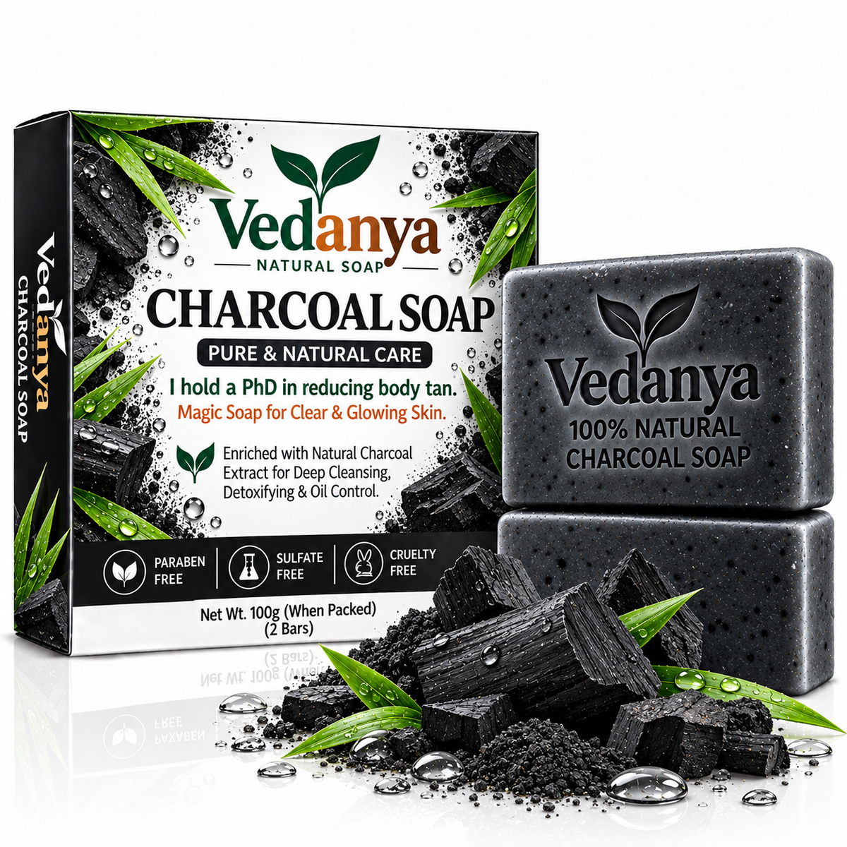 Vedanya Charcoal Soap