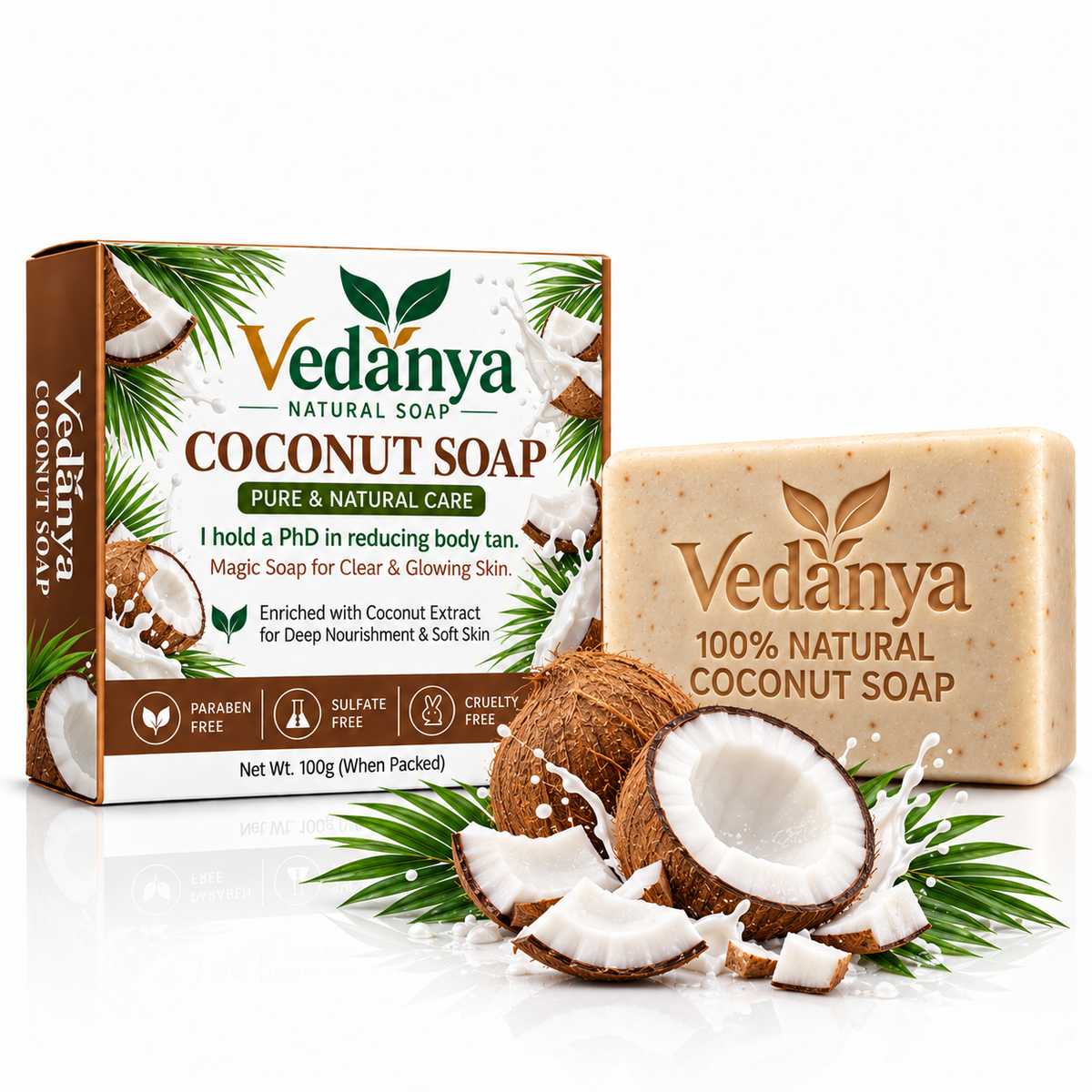 Vedanya Coconut Soap