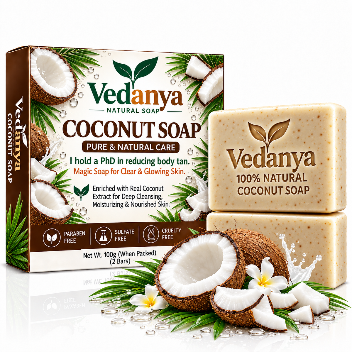 Vedanya Coconut Soap