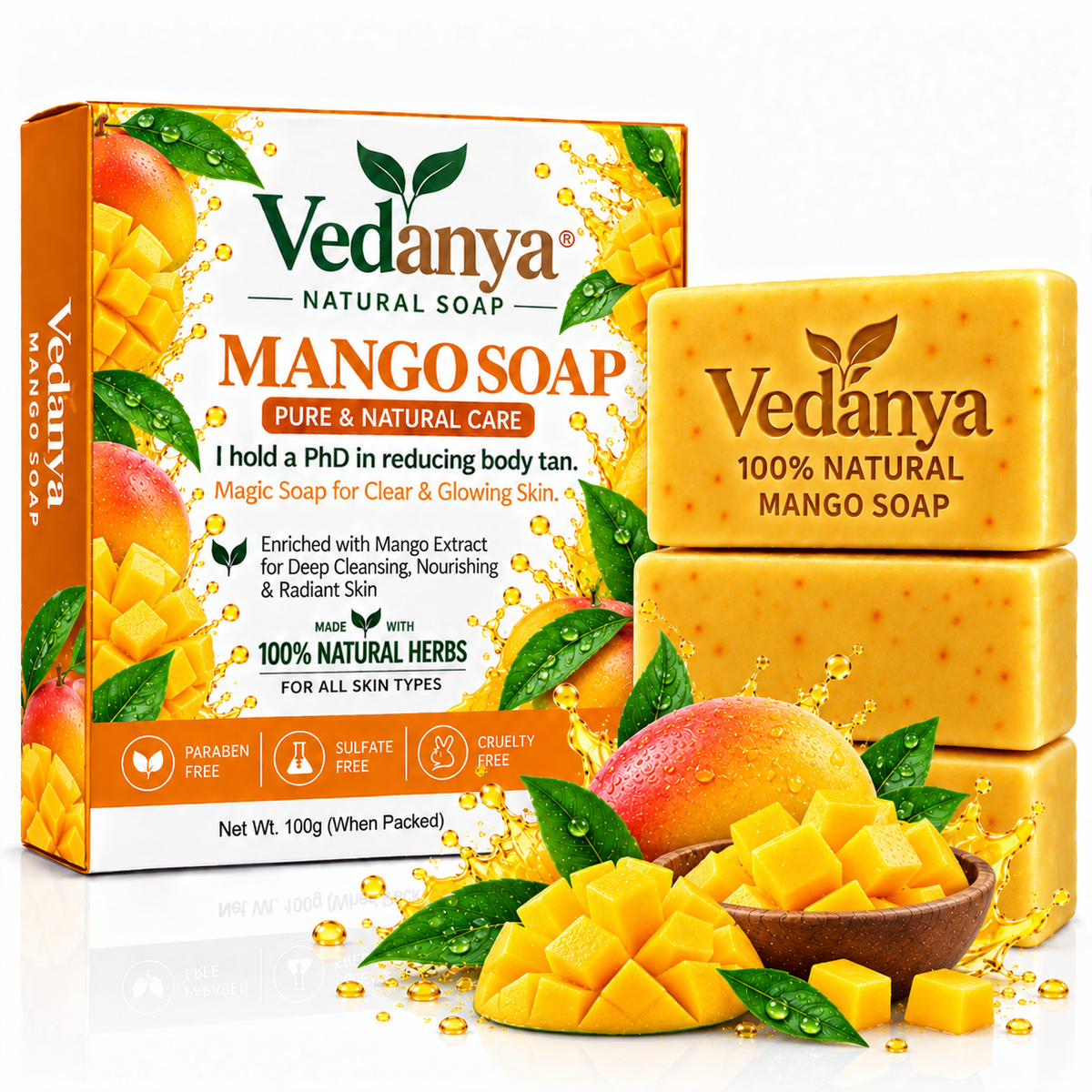 Vedanya Mango Soap