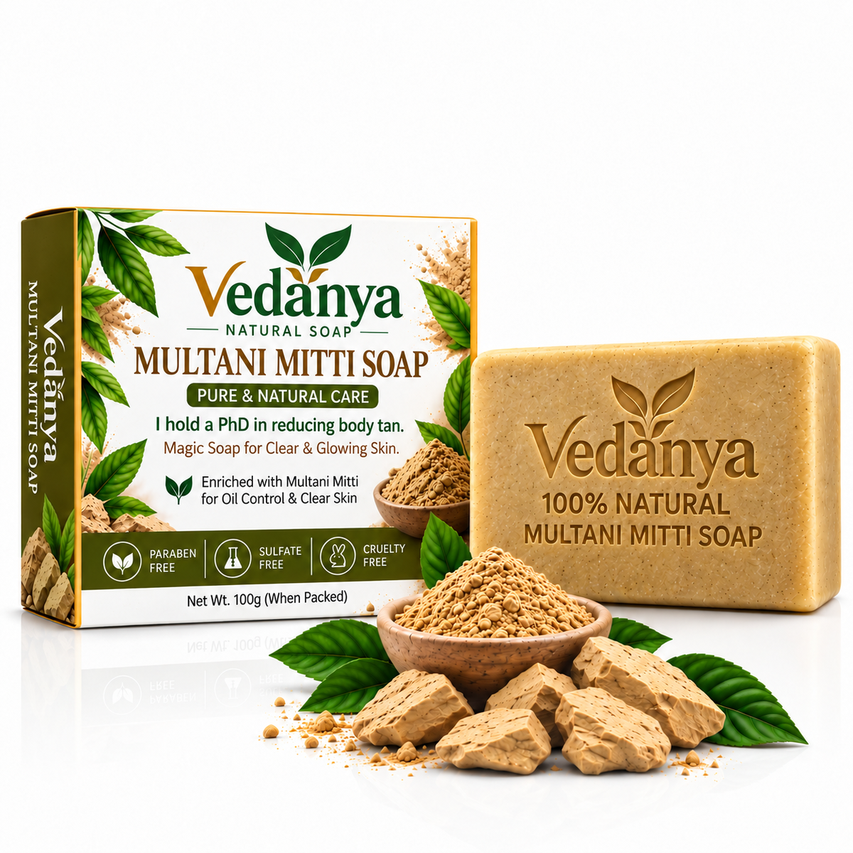 Vedanya Multani Miti Soap