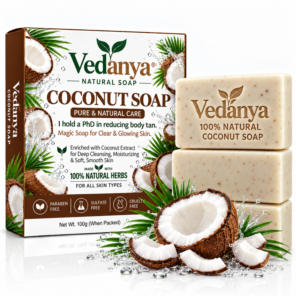 Vedanya Coconut Soap