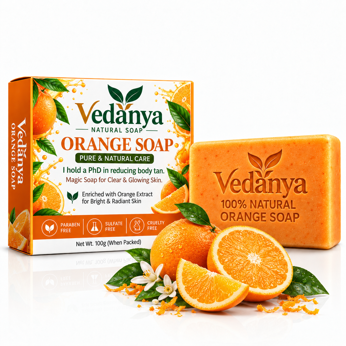 Vedanya Orange Soap