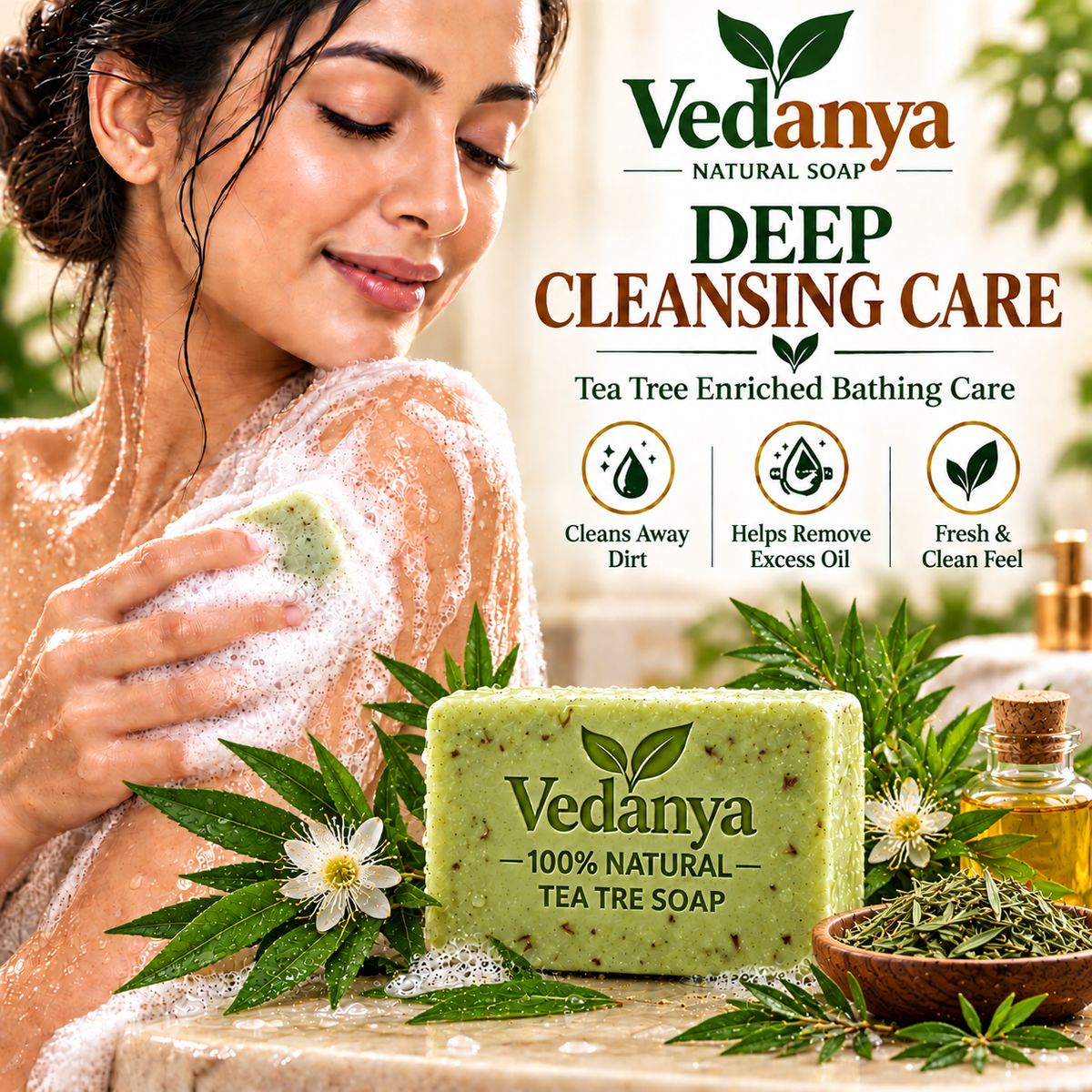 Vedanya Tea Tree Soap
