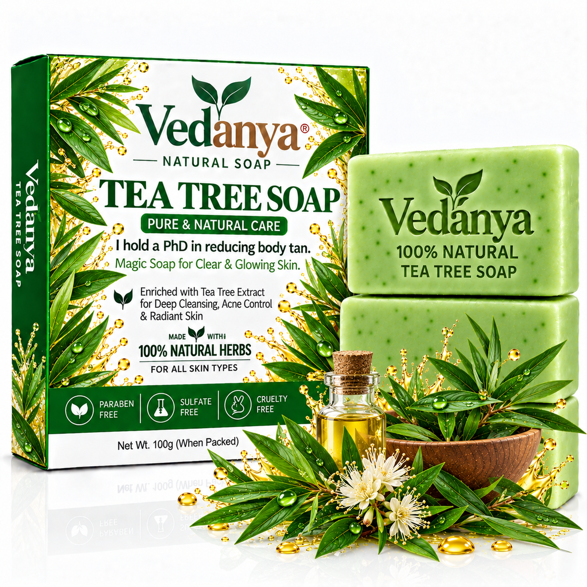 Vedanya Tea Tree Soap