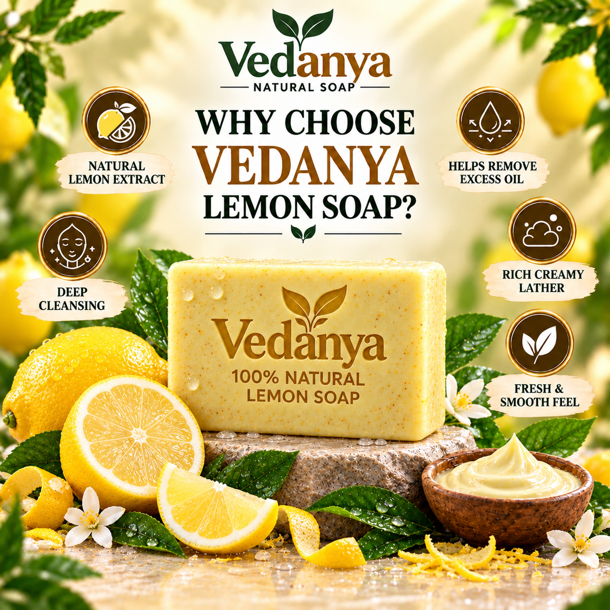Vedanya Lemon Soap