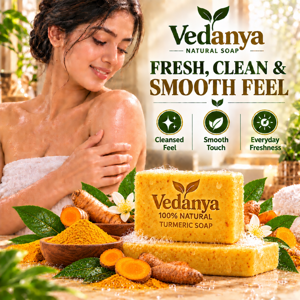 Vedanya Turmeric Soap
