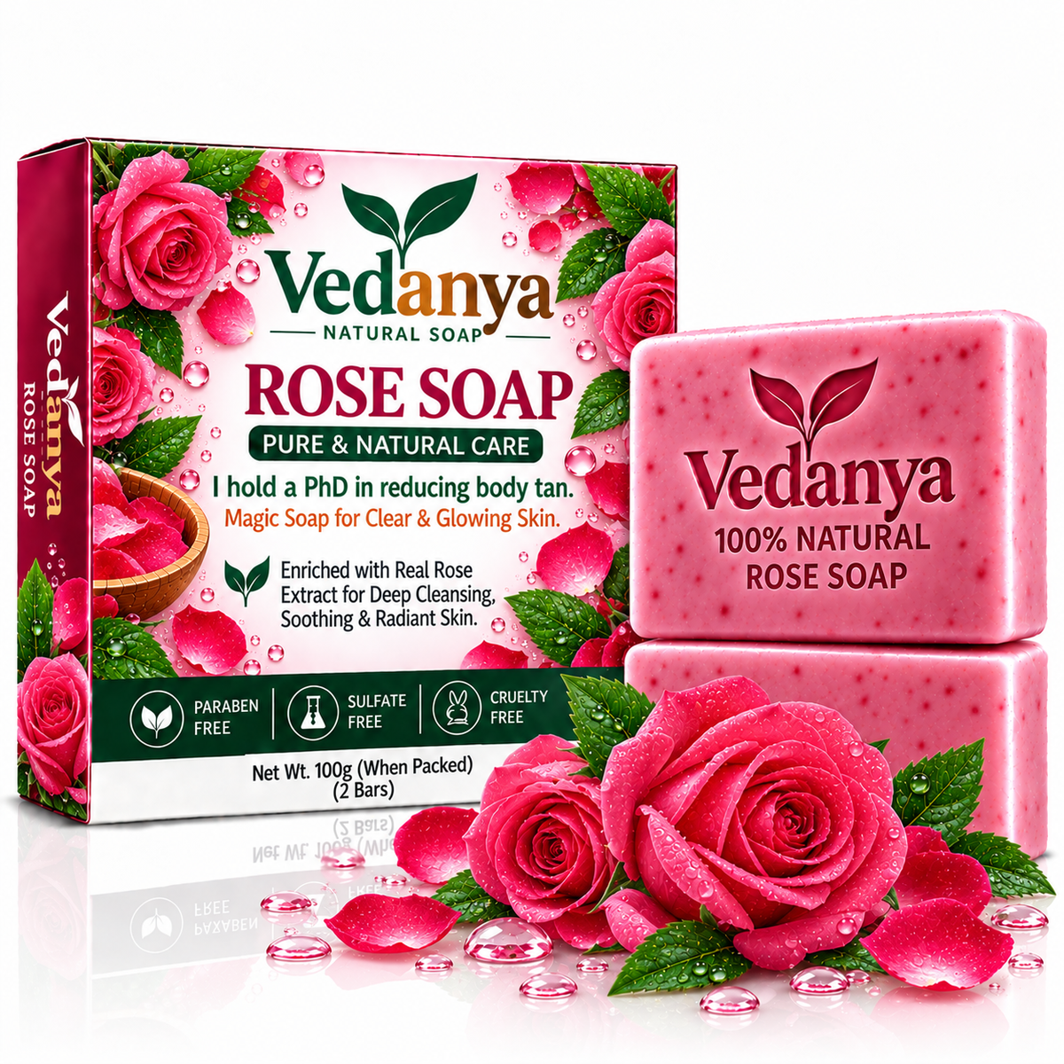 Vedanya Rose Soap