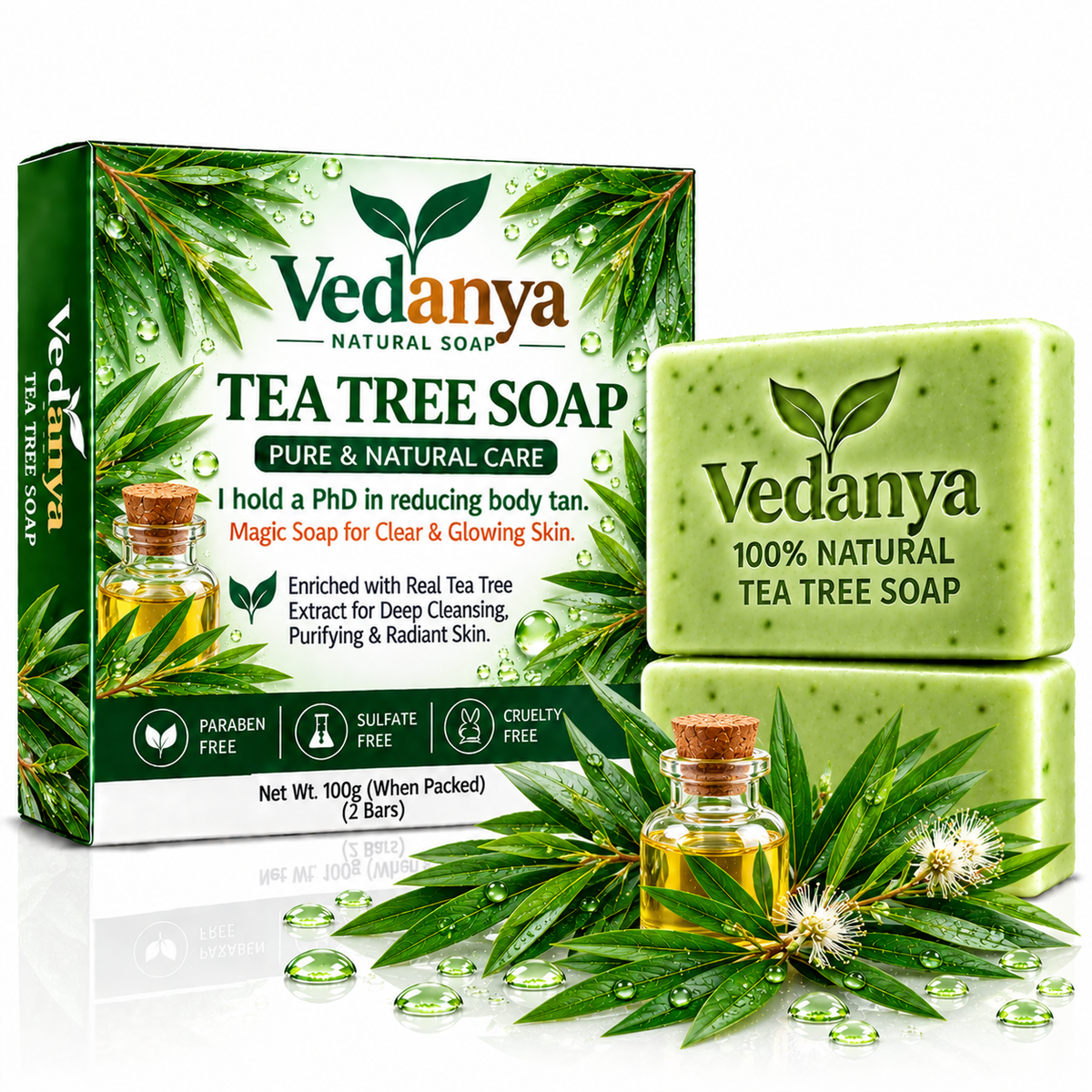 Vedanya Tea Tree Soap