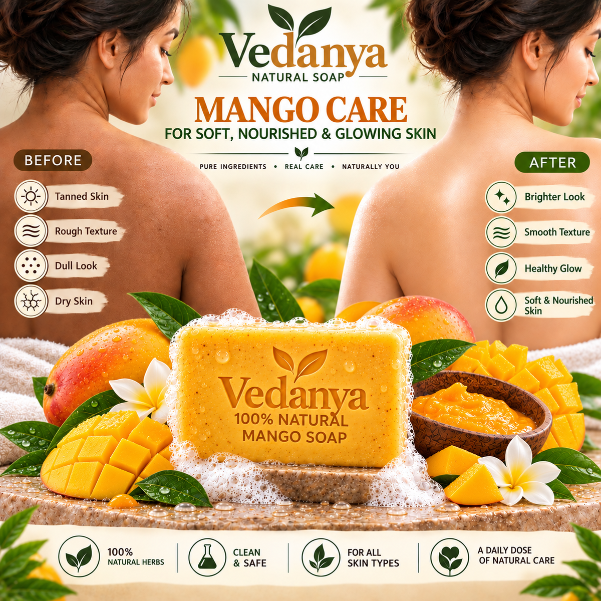 Vedanya Mango Soap