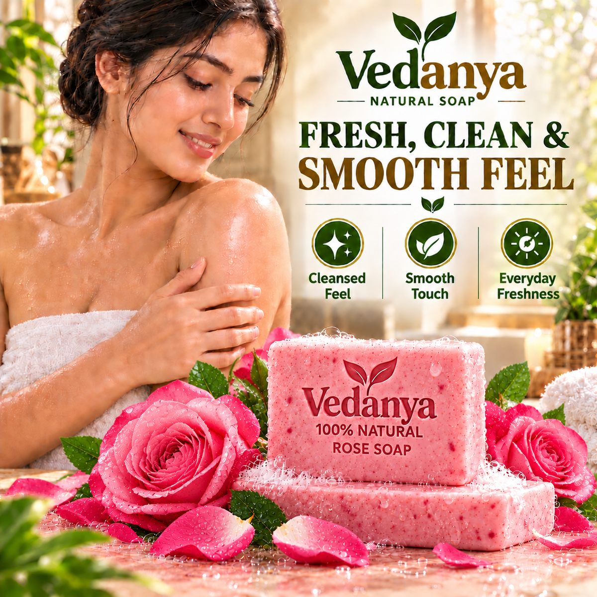 Vedanya Rose Soap
