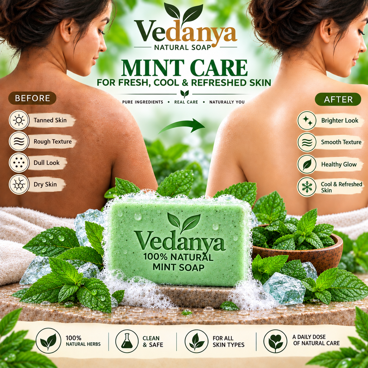 Vedanya Mint Soap