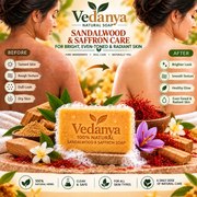 Vedanya Sandalwood & Saffron Soap